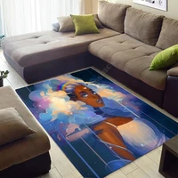 beautiful girl area rug gift 3d printed room mat floor anti slip large carpet home decoration themed living room carpet 07