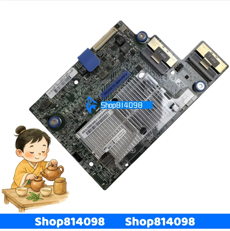 Фото ДЛЯ HPE Smart Array P840ar 2G FWBC 16-портовый RAID-контроллер SAS 848147-001 843201-001 №1