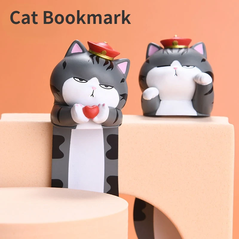 

Stationery Stereo Book Gifts Kawaii Animal Upgrade Of Cat Cartoon Cute School Pages Supplies Creative Bookmarks For Bookmark