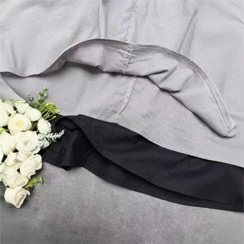 Женское винтажное платье с вышивкой Johnature однотонное свободное Повседневное