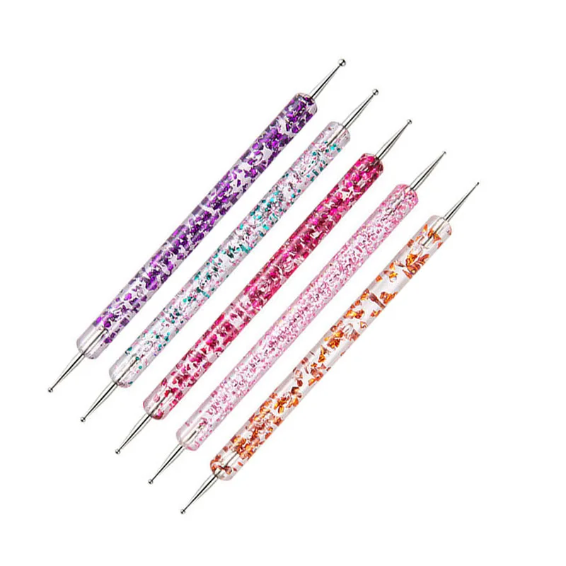 

5 шт./набор, точечные ручки для дизайна ногтей