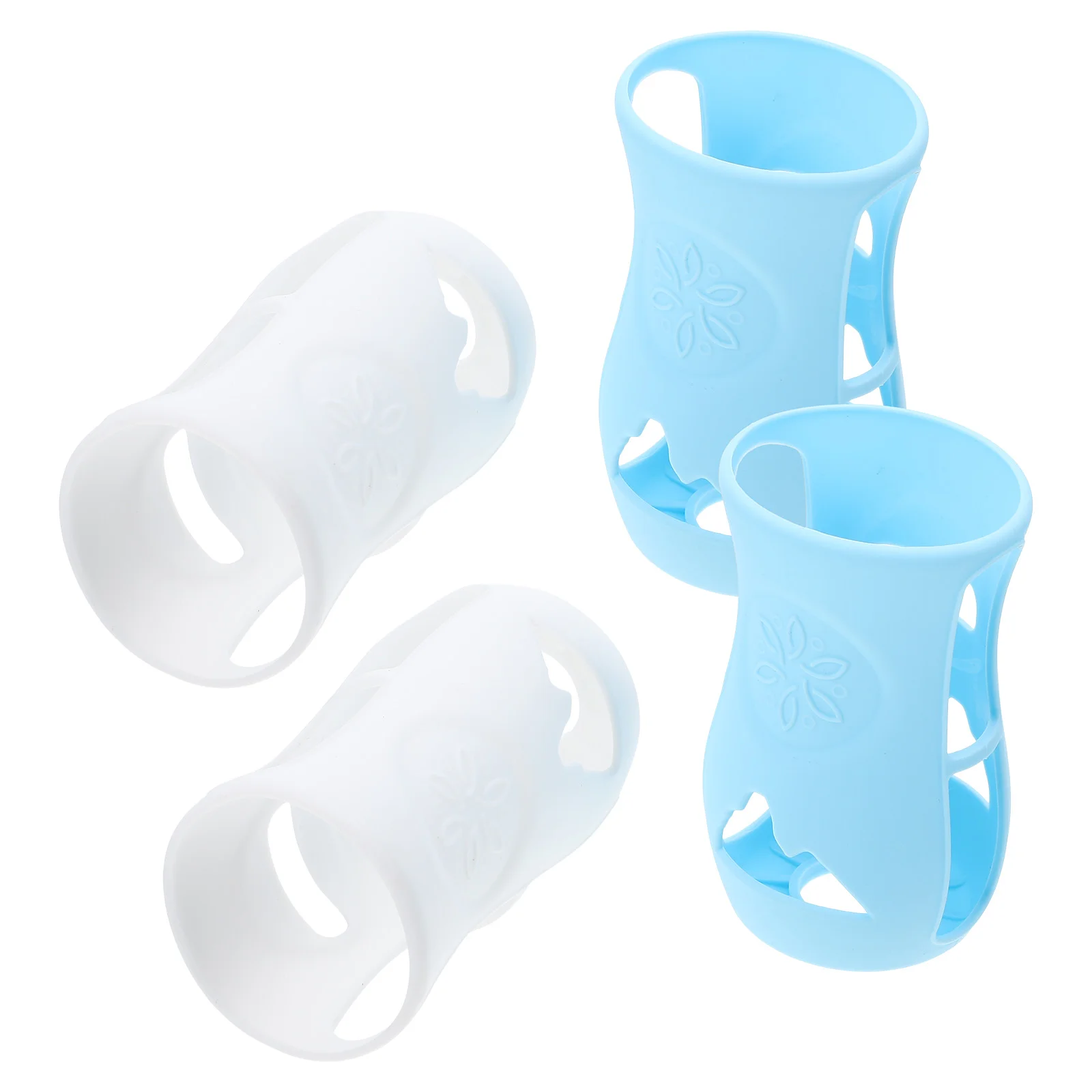 

Bottle Silicone Sleeve Feeder Cover Baby Protector Insulation Anti Falling Dryer Insulated Pouch
