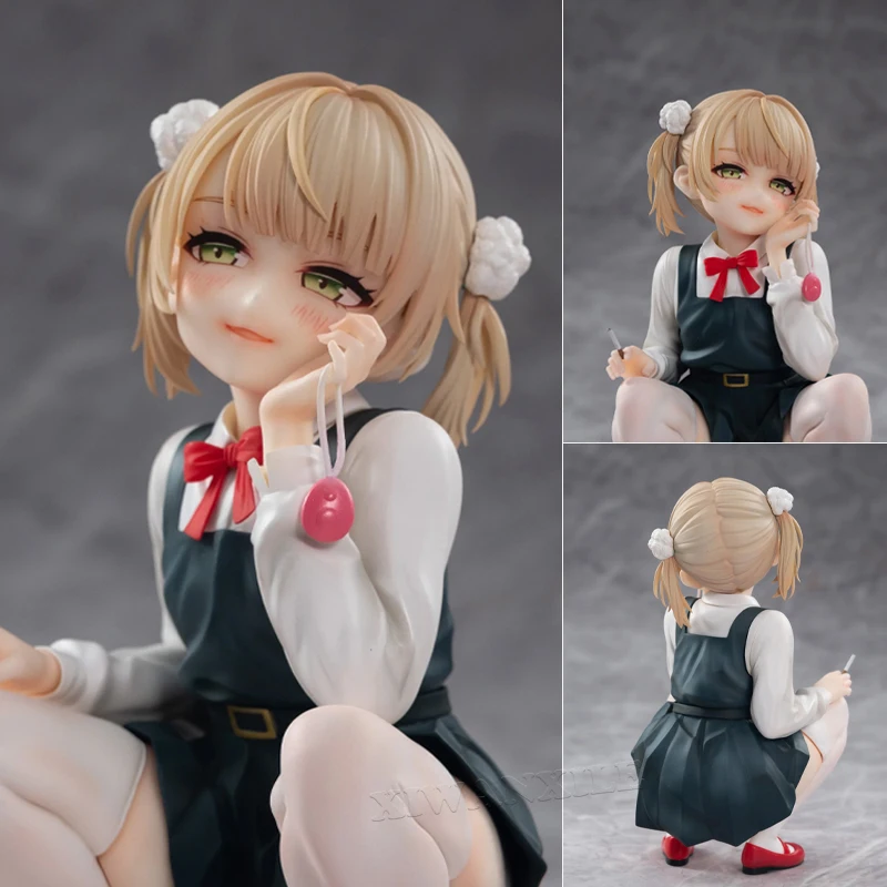 Фото Фигурка аниме-девушки Шигуре Уи (15 см) из серии Virtual YouTuber, модель Ханазоно Серена, коллекционная кукла-игрушка, подарок №1