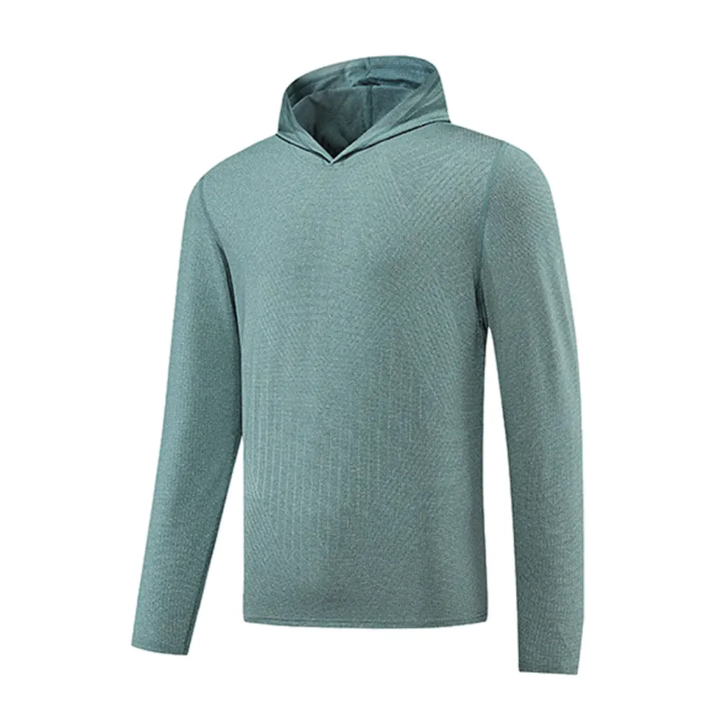 

Polyester Quick-dry Lightweight Sleeve Hoodie - Stay Dry And Cool During Any Activity Long Sleeve