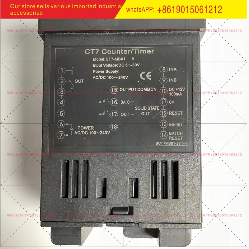 Фото Электронный счетчик SOMMY CT7-MB61-JYT CT3/4-MC62 CT6-2P №4