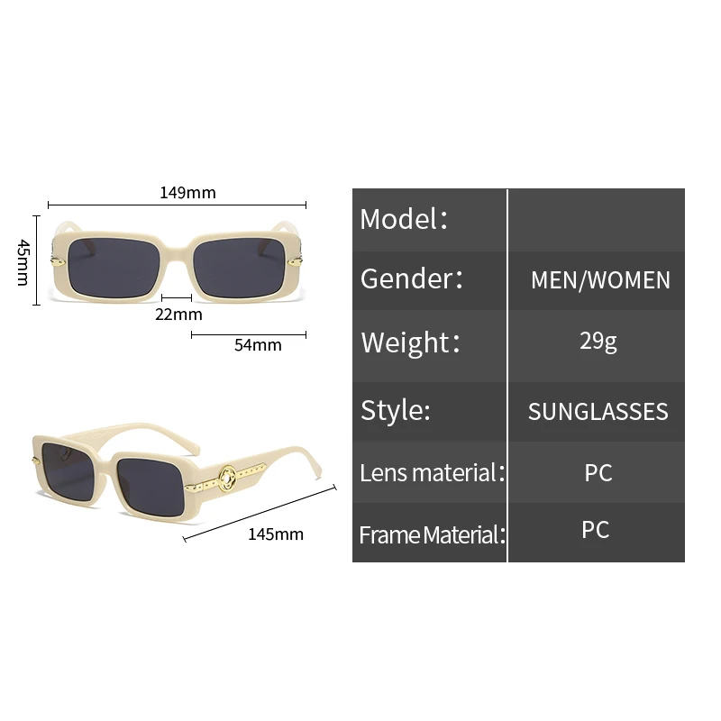 new hot fashion small square frame women lady sunglasses retro trendy popular eyewaer luxury brand designer vintage shades free global shipping