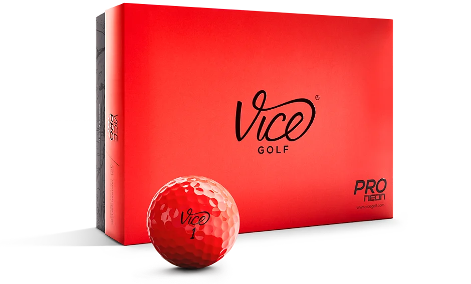 

Pro Balls, Neon Red, 12 Pack