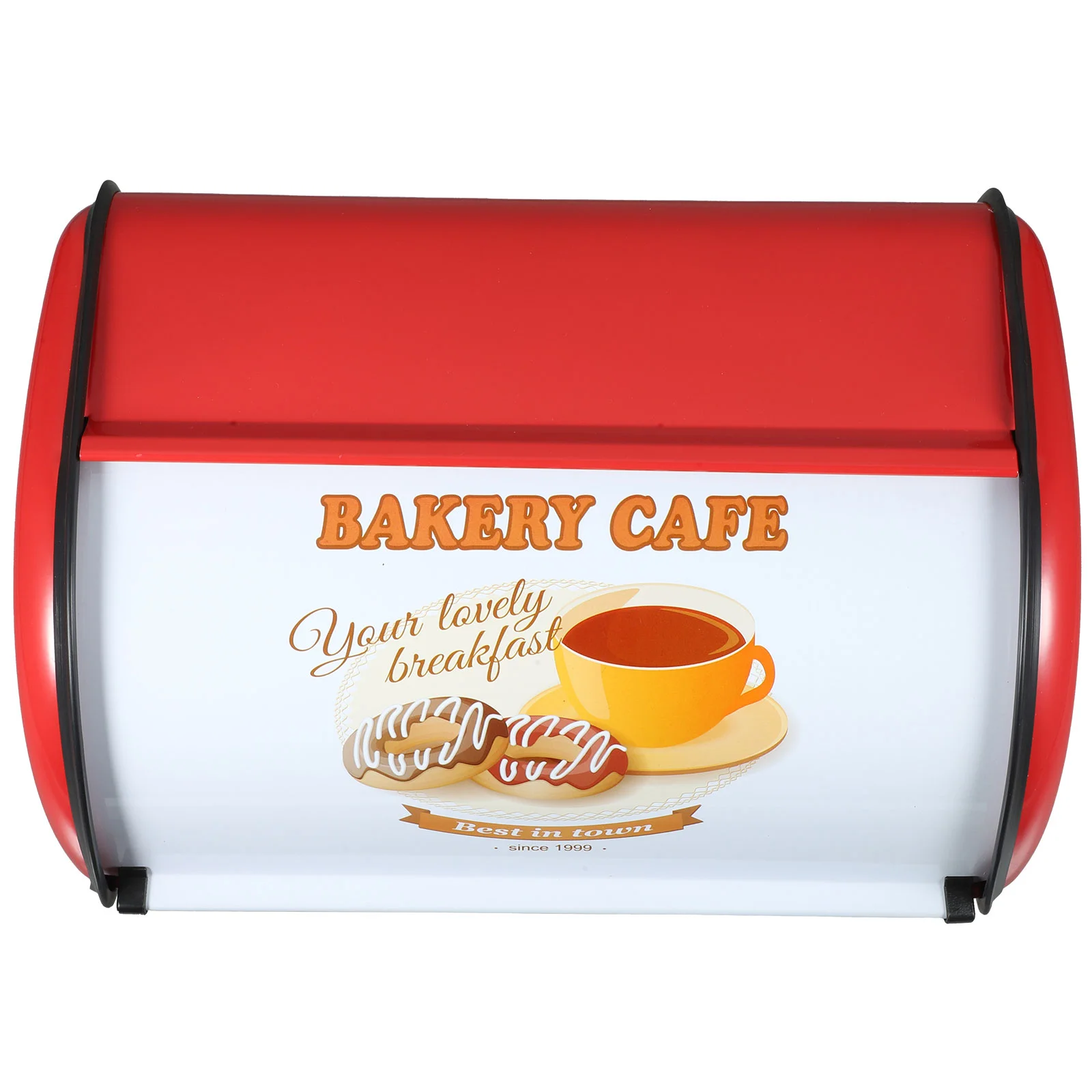 

Baking Storage Box Bread Bin for Kitchen Countertop Wooden Door Canopy Cutlery Tray Container Stainless Steel Girl Decor