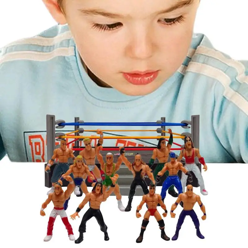 

Wrestlers Action Figures Wrestler Warriors Toys Wrestlers Warriors Toys With Ring And Wrestlers Action Figures Wrestling Toy Set