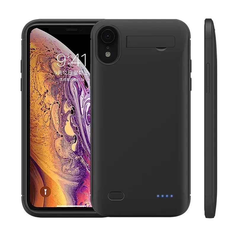 Ультратонкий чехол для зарядного устройства iPhone 6 6S 7 8 Plus зарядки аккумулятора