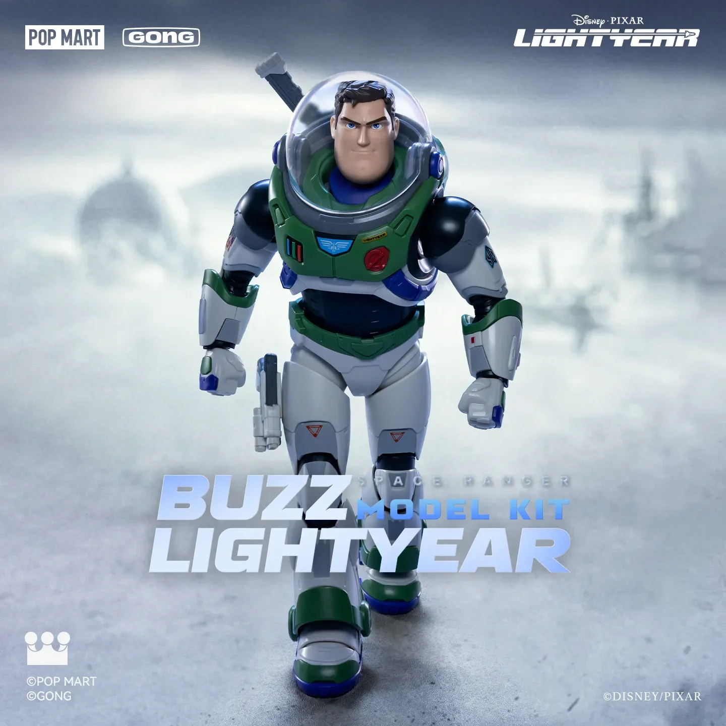 Фото POPMART GONG BUZZ LIGHTYEAR SPACE RANGER Серия Blind Box: Оригинальные игрушки, фигурки, милые аниме-персонажи, украшения, подарки №2