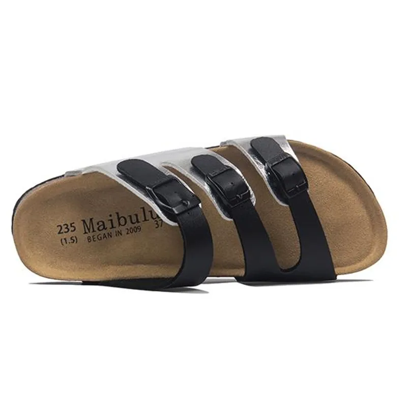 COSMAGIC новые летние женские пробковые тапочки с пряжкой 2022 повседневные мужские