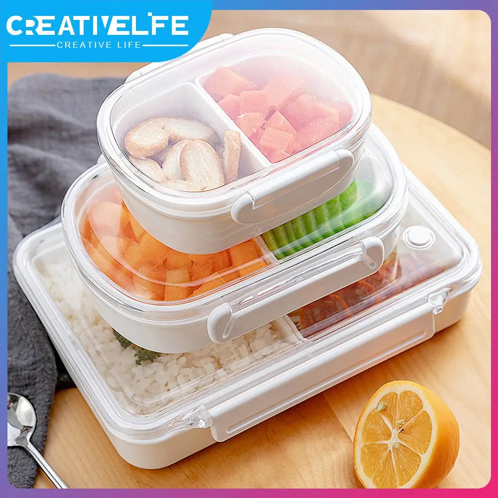 

Heat-resistant Sauce Box Stackable Salad Fruit Food Container Leak Proof Portable Lunch Box Microwave Safe Plastic Fresh-keeping