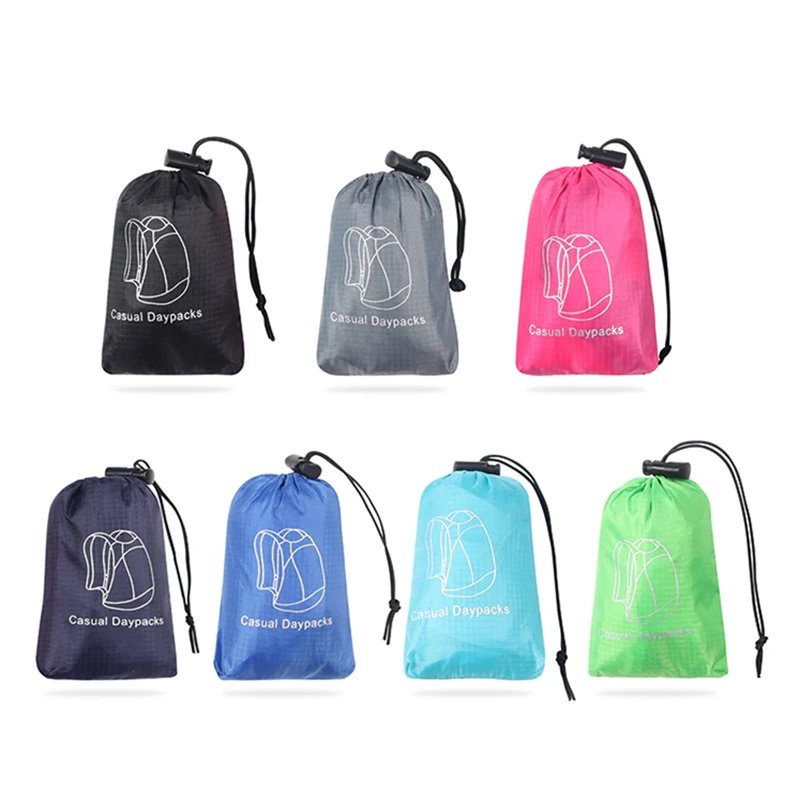 15L Lightweight Sports Bags Packable Backpack Foldable Ultralight Outdoor Folding Portable Travelling Daypack Bag for Men Women