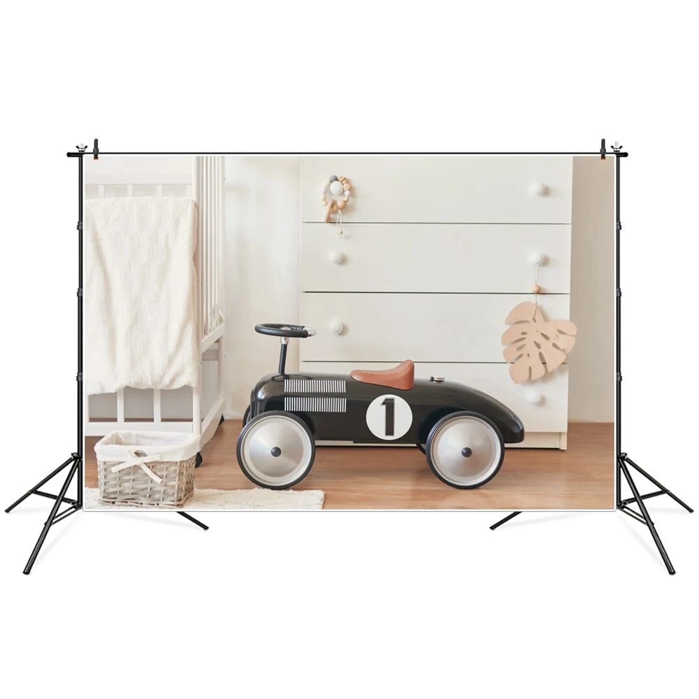 

Chic Cabinet Car Baby Children Room Interior Photography Background Photozone Photocall Photographic Backdrops For Photo Studio