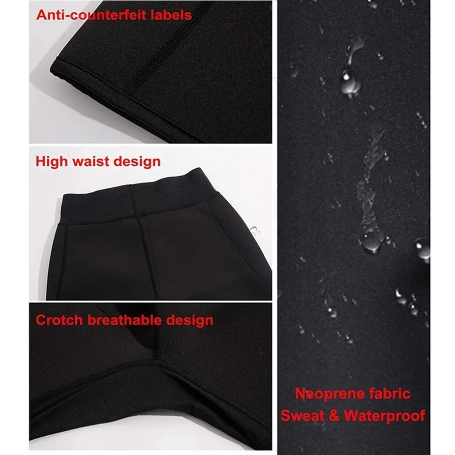 Sauna pant men Waist Training flat Belly Slimming abdomen Sweat Fat Burning Weight Loss Tummy control Body Shaper 2023 New Trend