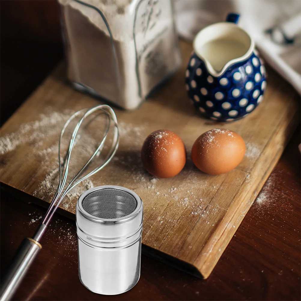 Шейкер для кофе сито тряпка с крышкой просеиватель разбрызгиватели