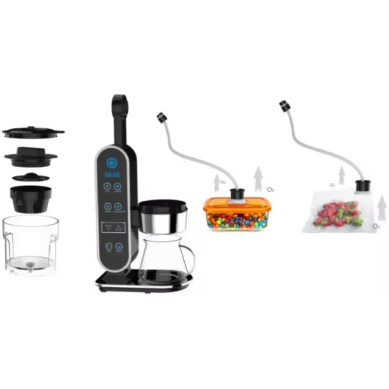 Многофункциональная цифровая умная кофеварка холодного заваривания вакуумная