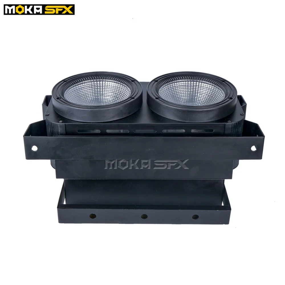 2x100 Вт COB светильник DMX сценический ing Effect Led Par Светильник Stage Blinders Холодный белый и