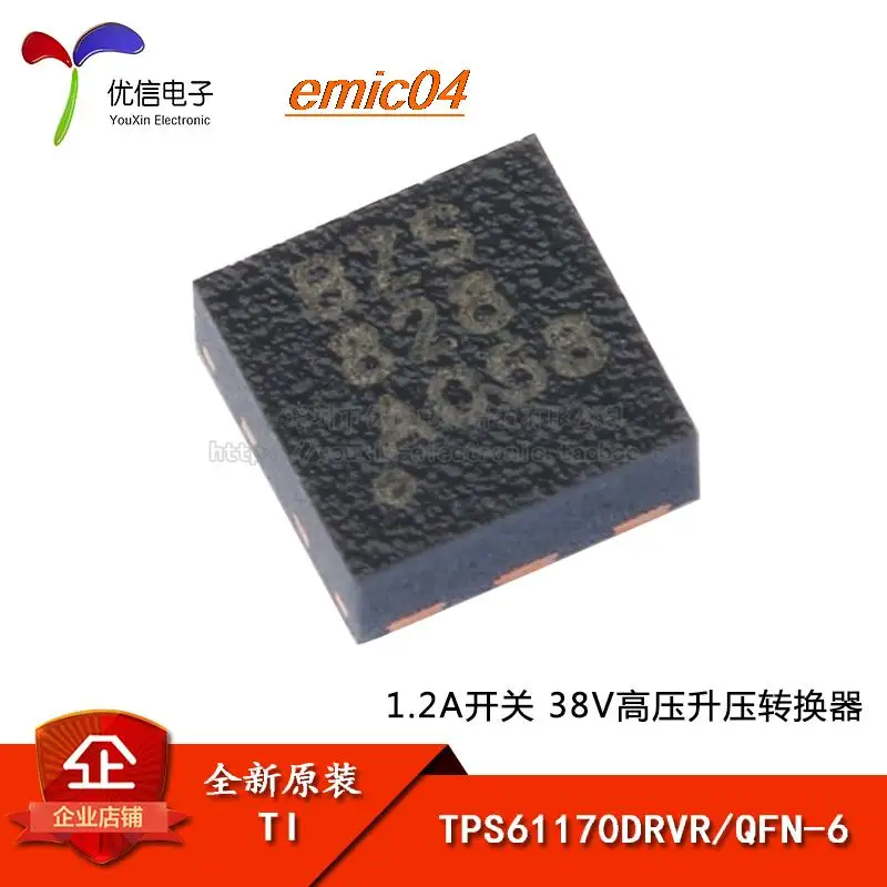 

Оригинальный товар в наличии TPS61170DRVR QFN-6 38V