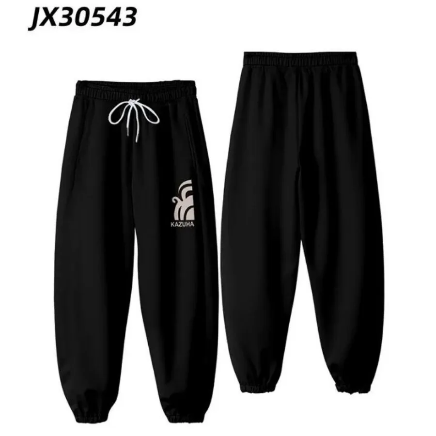 Аниме геншин ударт каэдехара казуха Косплей костюмы унисекс 3D Толстовка с