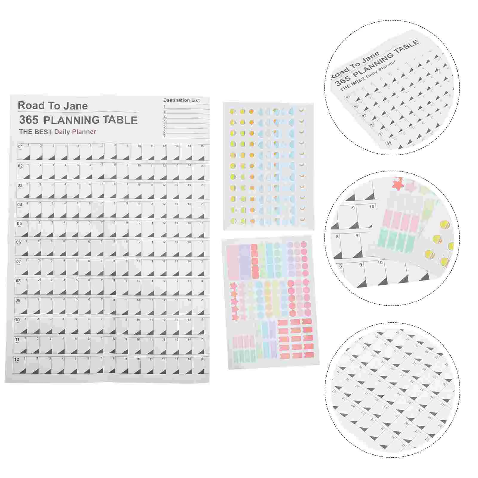 

Calendar 2023 Schedule Simple Wall Memo Paper Daily Plan Big Sheet 2024 Planning