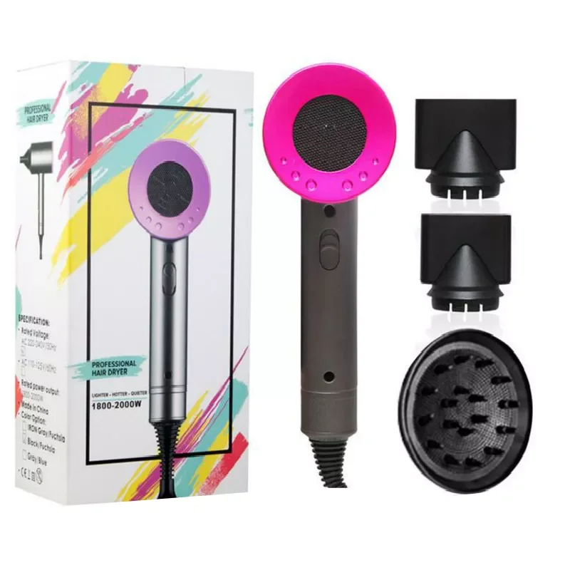 

2000W Professional Hair Dryer Strong Wind Salon Dryer Hot &Cold Dry Hair Negative Ionic Hammer Blower Electric Hair Dryer