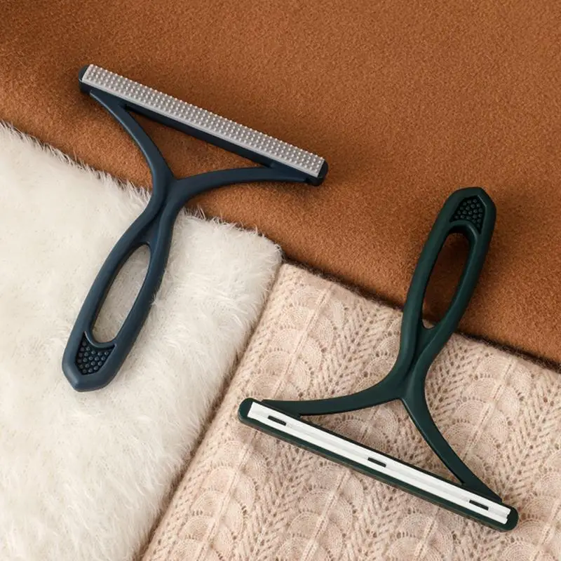 

2023 New Double-sided Portable Manual Removal Plush Fabric Depilator Razor Brush Tool Tweed Coat Scraper