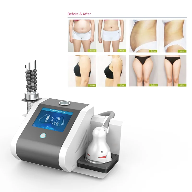 

Vacuum Ro ller Cellulite Massager 5D RF 2 in 1 360 Degree Blood Circulation Lymphatic Drainage Slimming Inner Roller Machine