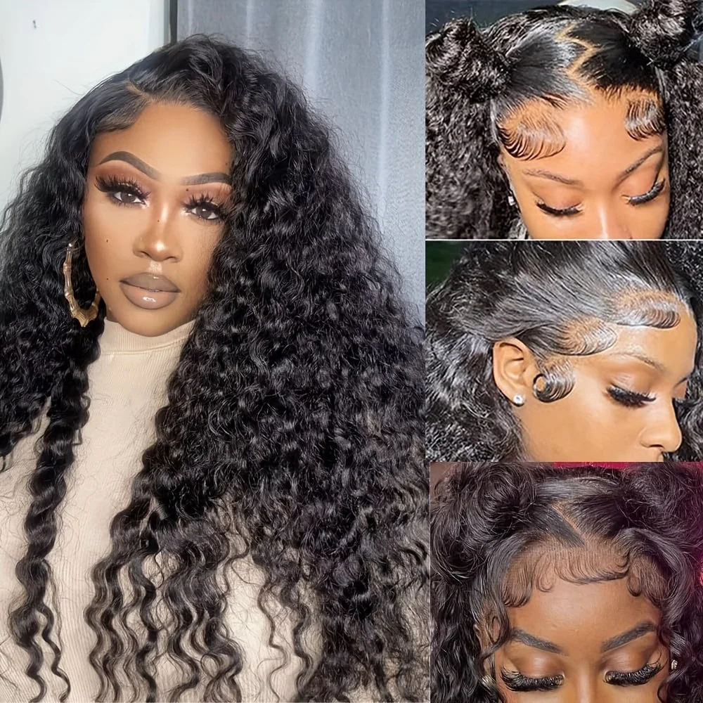 Парики из натуральных волос на сетке спереди с выбеленными узлами