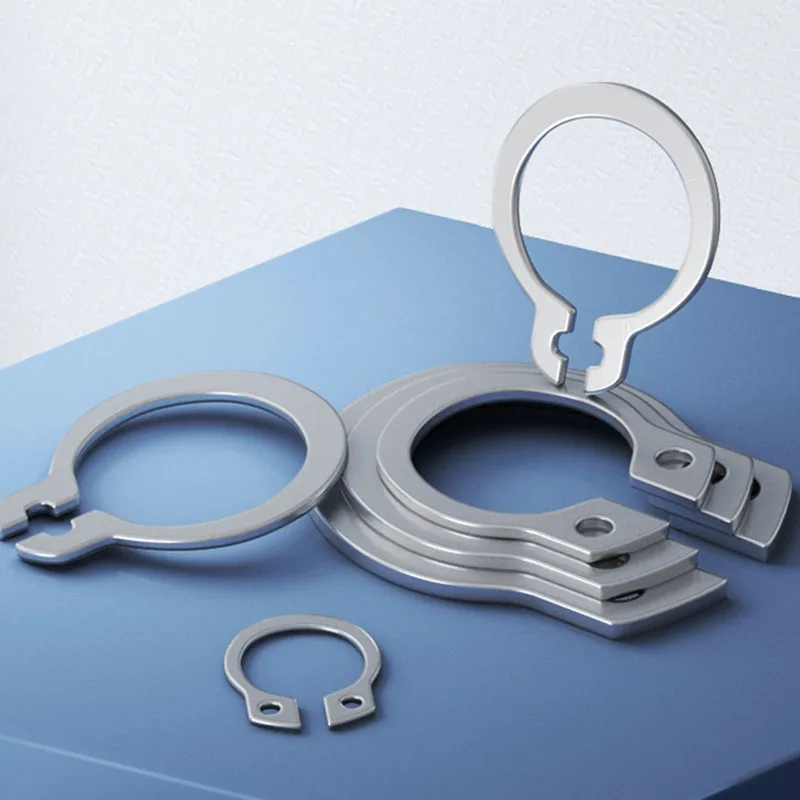 

1/10/30Pcs Gasket M17 to M75 Stainless Steel Shaft Bearing Retaining Clip Snap Ring C Type External Circlip