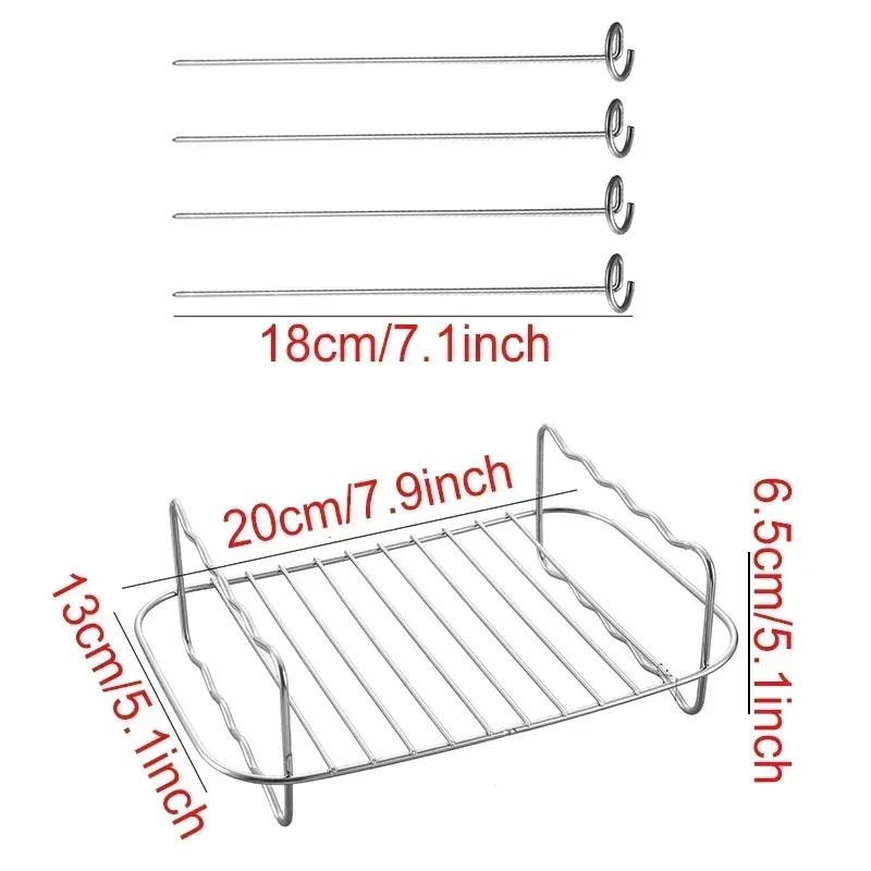 

Многослойная съемная решетка для аэрофритюрницы из нержавеющей стали