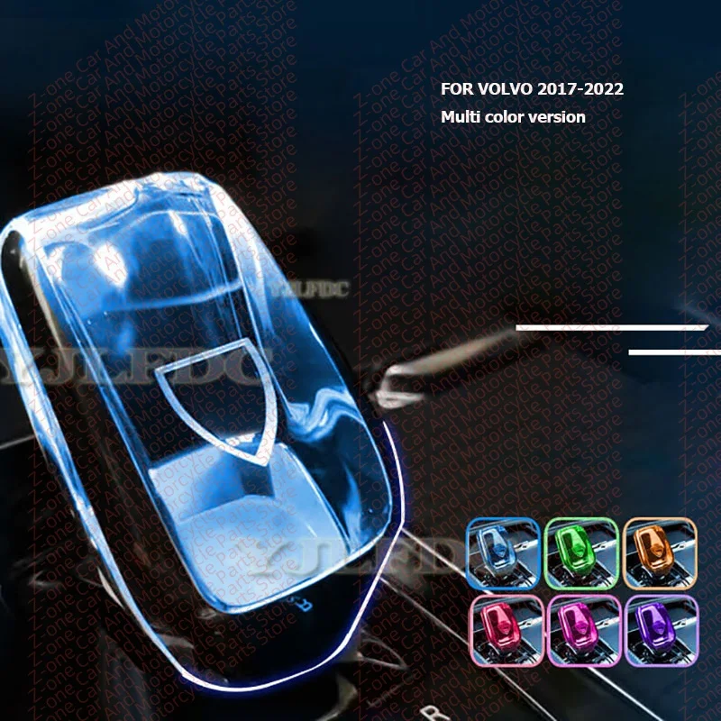 Для Volvo 2017-2025 Сменный хрустальный рычаг переключения передач, ручка переключения передач, внутренняя ручка Shitfer XC60 XC90 V60 V90 S60 S90 XC40 C40