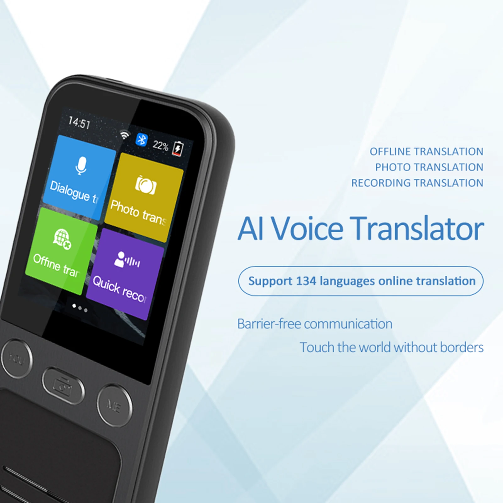 

Instant Voice Photo Translator 134 Languages Translation Intelligent Voice Translator Support 10 Offline Languages for Business