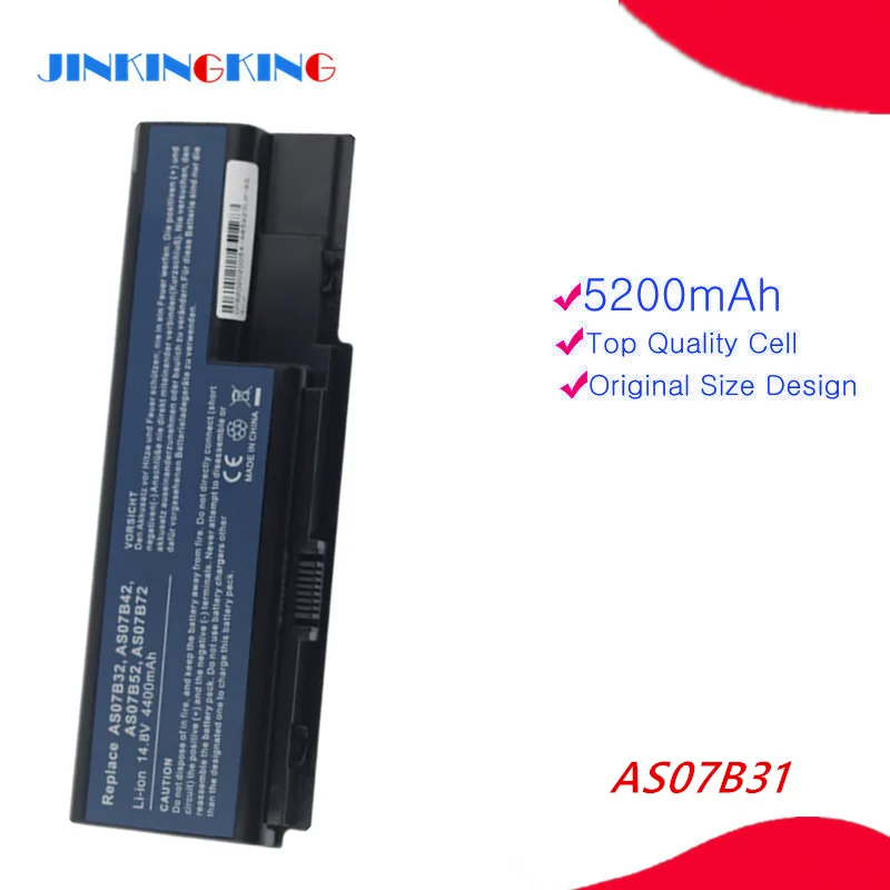 Аккумулятор для ноутбука ACER Aspire 5710 5715Z 5720 5730Z 5730ZG 5910G 5920 5920G 5930 5930G AS07B51 AS07B52 AS07B61 AS07B71