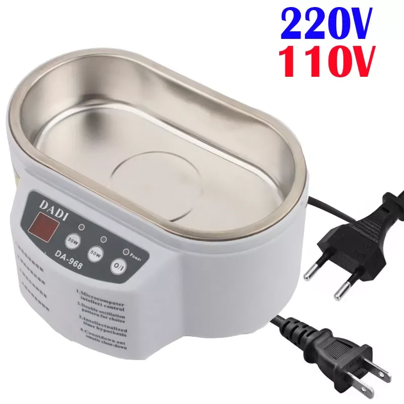 

Smart Mini Ultrasonic Cleaner Bath For Cleaning Jewelry Glasses Circuit Board Intelligent Cleaner machine 110v 220V