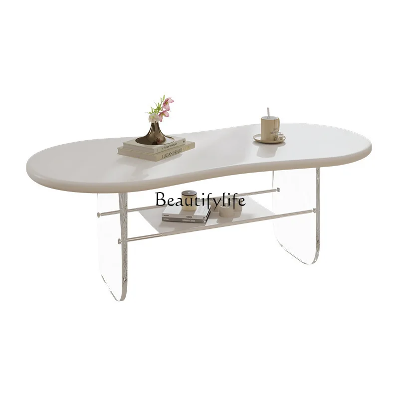 Роскошный журнальный столик в скандинавском стиле с облаком модный высокого