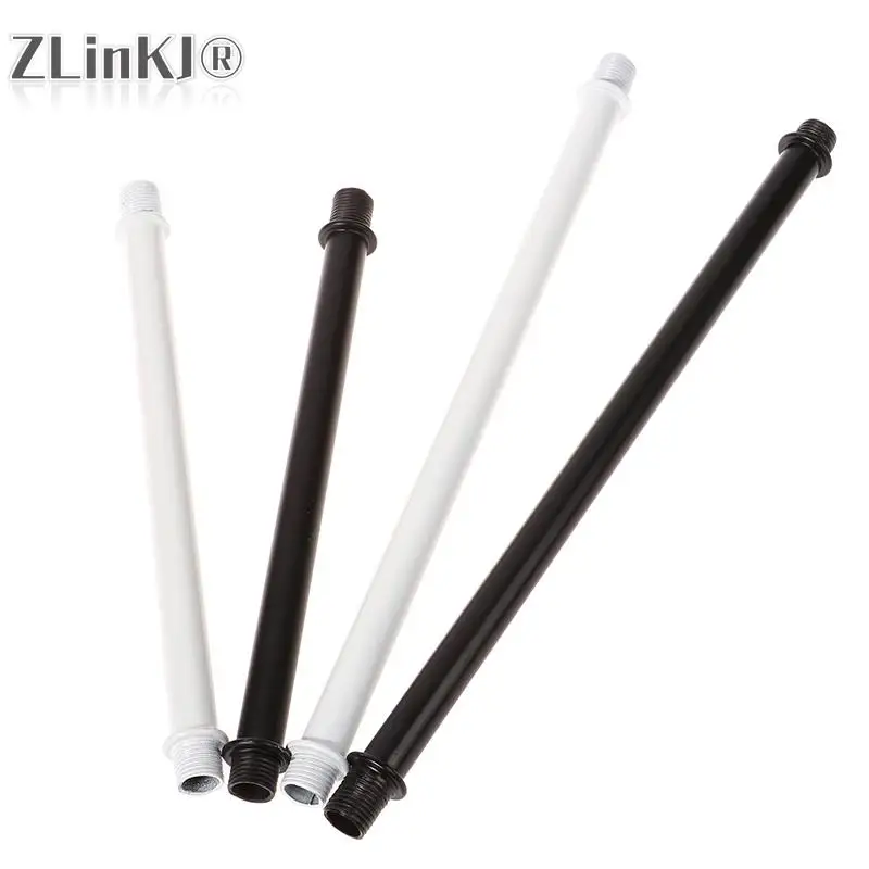 

1Pc Lighting Accessories M10*1 Tooth Tube Lamp Double-headed External Tooth Hollow Metal Rod 10cm 15cm 20cm 30cm 40cm 50cm