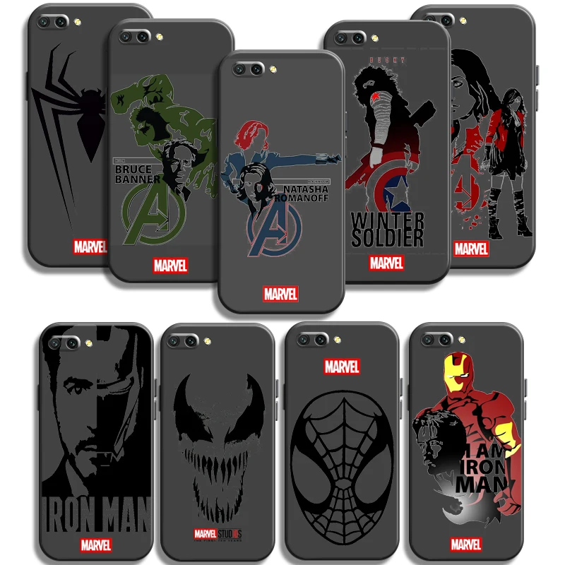 

Marvel Cartoon Spiderman Phone Cases For Huawei Honor P30 P30 Pro P30 Lite Honor 8X 9 9X 9 Lite 10i 10 Lite 10X Lite Soft TPU