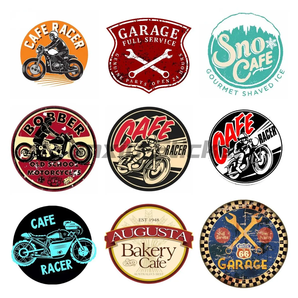 

Мотоциклетная наклейка на лобовое стекло, бампер, шлем