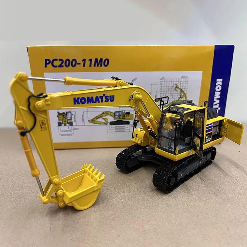 Литой Сплав KOMATSU масштаб 1:43 фотоэкскаватор классическая игрушка для взрослых