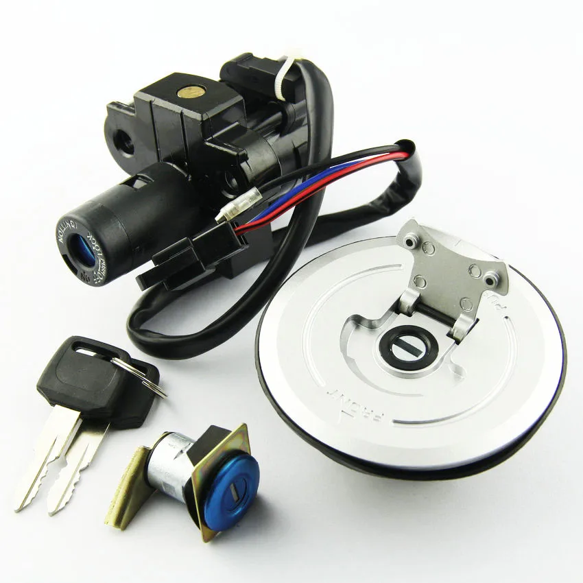 

Переключатель зажигания мотоцикла, крышка бензобака для Honda CB600F22 S PC36 2000 2001 2002 35010-MBZ-D01, комплект ключей для блокировки сиденья