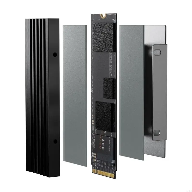 Фото G8DB Металлический охлаждающий раствор для 2280 твердых приводов сохраните замену охладителя SSD №5
