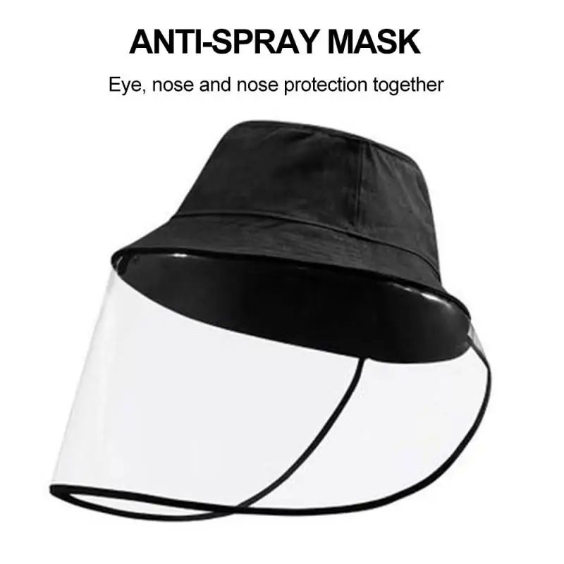 

Protective Cap Unisex Foldable Enclosing Anti-fog Wind Sand Sunshade Portable Fisherman Hat Face Outdoor Anti-UV Fishing Caps