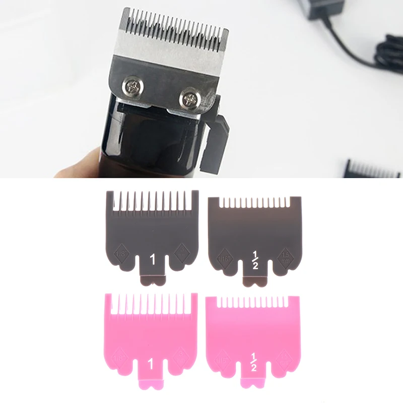 

2Pcs 1.5mm 3mm Professional Cutting Guide Comb Hair Clipper Cutting Limit Comb