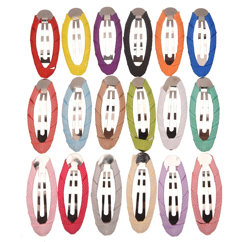 

36PCS 2inch BB Hair Clip Snap Clips Hair Clips for Girls Cute Hair Accessories Barrette Hair Claw Hairbow Hairpin DIY Supplies