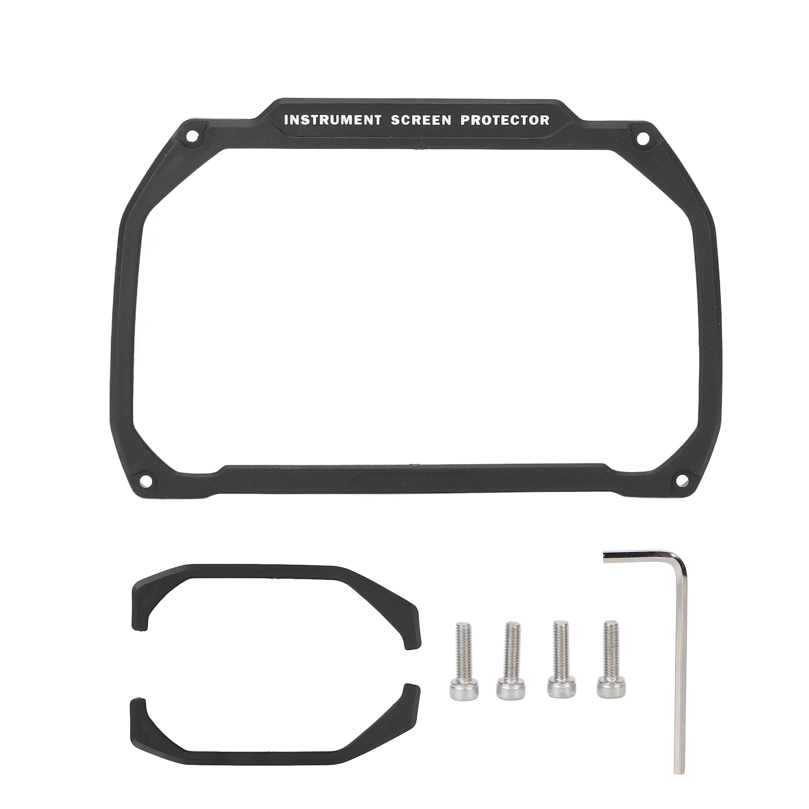 

Motorcycle Meter Frame Black ABS Antiaging Screen Protector Replacement for R1200GS R1250GS F750GS