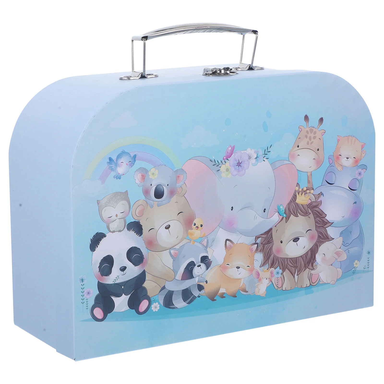 

Mini Suitcase Trunk Storage Box Toy Suitcase Kids Suitcase Keepsake Boxes Stackable Storage Chests Storage Boxes Lids
