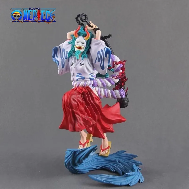 

20cm Pvc Anime One Piece Yamato Figure Ex One Piece Girl's Collection The Grandline Lady Wano Country Yamato Action Figure Toys