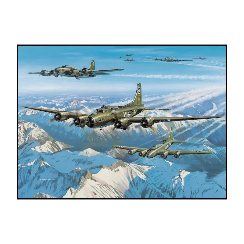 

Винтажные постеры с самолетами на холсте